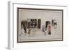 A Brittany Shop with Shuttered Windows-James Abbott McNeill Whistler-Framed Giclee Print