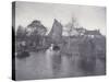 A Broadman's Cottage, C.1885 (Platinum Print)-Peter Henry Emerson-Stretched Canvas