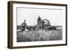 A Broken Down French Light Tank, Villers-Cotterets, Aisne, France, 1918-null-Framed Giclee Print