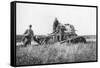 A Broken Down French Light Tank, Villers-Cotterets, Aisne, France, 1918-null-Framed Stretched Canvas