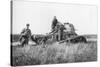 A Broken Down French Light Tank, Villers-Cotterets, Aisne, France, 1918-null-Stretched Canvas