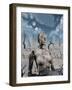 A Broken Down Petrified Android Robot-Stocktrek Images-Framed Art Print