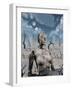 A Broken Down Petrified Android Robot-Stocktrek Images-Framed Art Print