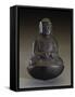 A Bronze Buddhist Deity, Kakebotoke Kamakura Period, (13th-14th Century)-null-Framed Stretched Canvas
