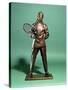 A Bronze Figure of H.R.H. the Prince of Wales, Later Edward Viii, Dressed for Tennis, C.1920S-1930S-Charles Sergeant Jagger-Stretched Canvas