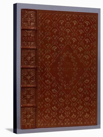 A Brown Morocco Gilt Binding by T.J. Cobden-Sanderson of 'The Poetical Works of John Keats', 1889-Henry Thomas Alken-Stretched Canvas