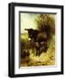 A Brown Study, 1853-William Huggins-Framed Giclee Print