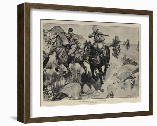 A Brush with the Enemy-Frank Craig-Framed Giclee Print