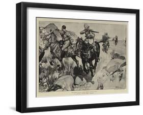 A Brush with the Enemy-Frank Craig-Framed Giclee Print