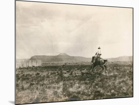 A Buck Jumper, 1906-E. B. Gibbes-Mounted Photographic Print