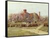 A Buckinghamshire House at Penstreet-Helen Allingham-Framed Stretched Canvas