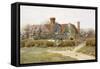 A Buckinghamshire House at Penstreet-Helen Allingham-Framed Stretched Canvas