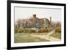 A Buckinghamshire House at Penstreet-Helen Allingham-Framed Giclee Print