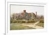 A Buckinghamshire House at Penstreet-Helen Allingham-Framed Premium Giclee Print