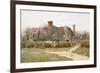 A Buckinghamshire House at Penstreet-Helen Allingham-Framed Premium Giclee Print