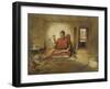 A Buddhist Monk, from 'India Ancient and Modern', 1867 (Colour Litho)-William 'Crimea' Simpson-Framed Giclee Print