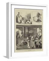 A Buddhist Ordination in Ceylon-Alfred Chantrey Corbould-Framed Giclee Print