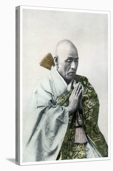 A Buddhist Priest, 1904-null-Stretched Canvas