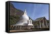 A Buddhist Temple on the Route to the Summit of Adam's Peak (Sri Pada), Sri Lanka, Asia-Charlie-Framed Stretched Canvas