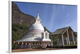 A Buddhist Temple on the Route to the Summit of Adam's Peak (Sri Pada), Sri Lanka, Asia-Charlie-Framed Photographic Print