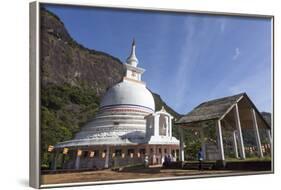 A Buddhist Temple on the Route to the Summit of Adam's Peak (Sri Pada), Sri Lanka, Asia-Charlie-Framed Photographic Print