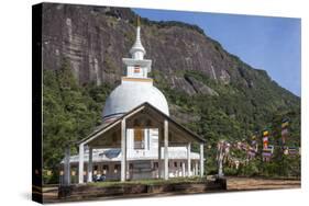 A Buddhist Temple on the Route to the Summit of Adam's Peak (Sri Pada), Sri Lanka, Asia-Charlie-Stretched Canvas