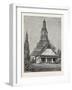 A Buddhist Wat, or Temple, at Bangkok, Siam-null-Framed Giclee Print