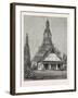 A Buddhist Wat, or Temple, at Bangkok, Siam-null-Framed Giclee Print