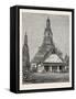 A Buddhist Wat, or Temple, at Bangkok, Siam-null-Framed Stretched Canvas