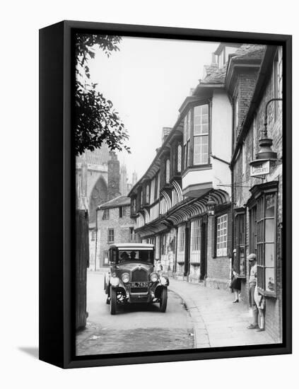 A Buick in College Street, York-null-Framed Stretched Canvas