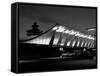 A Building at Dulles International Airport-Rip Smith-Framed Stretched Canvas