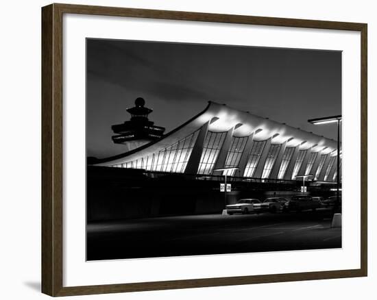 A Building at Dulles International Airport-Rip Smith-Framed Photographic Print