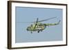 A Bulgarian Air Force Mi-8 Helicopter in Flight over Bulgaria-Stocktrek Images-Framed Photographic Print