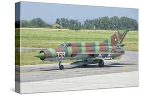 A Bulgarian Air Force Mig-21 During Exercise Thracian Star-Stocktrek Images-Stretched Canvas