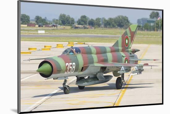 A Bulgarian Air Force Mig-21 During Exercise Thracian Star-Stocktrek Images-Mounted Photographic Print