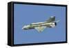 A Bulgarian Air Force Mig-21 in Flight over Bulgaria-Stocktrek Images-Framed Stretched Canvas