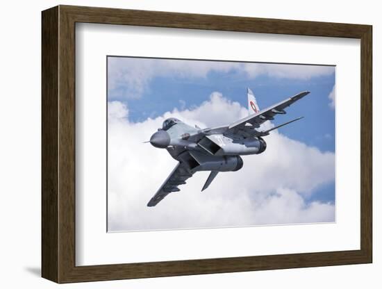 A Bulgarian Air Force Mig-29 Maneuvering over Bulgarian Air Space-Stocktrek Images-Framed Photographic Print