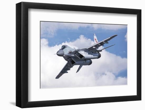 A Bulgarian Air Force Mig-29 Maneuvering over Bulgarian Air Space-Stocktrek Images-Framed Photographic Print