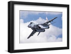 A Bulgarian Air Force Mig-29 Maneuvering over Bulgarian Air Space-Stocktrek Images-Framed Photographic Print