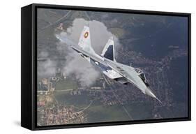 A Bulgarian Air Force Mig-29S During a Training Mission over Bulgaria-Stocktrek Images-Framed Stretched Canvas