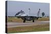 A Bulgarian Air Force Mig-29Ub Fulcrum Taxiing-Stocktrek Images-Stretched Canvas