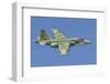 A Bulgarian Air Force Su-25 in Flight over Bulgaria-Stocktrek Images-Framed Photographic Print