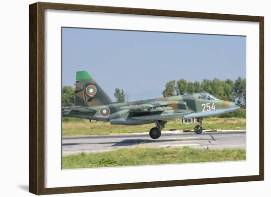 A Bulgarian Air Force Su-25 Jet During Exercise Thracian Star-Stocktrek Images-Framed Photographic Print