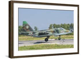 A Bulgarian Air Force Su-25 Jet During Exercise Thracian Star-Stocktrek Images-Framed Photographic Print