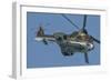 A Bulgarian Air Force Super Puma Helicopter in Flight over Bulgaria-Stocktrek Images-Framed Photographic Print
