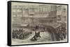 A Bull-Fight at Lisbon, the Performers Saluting the Audience-null-Framed Stretched Canvas