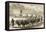 A Bullock Wagon Crossing the Great Plains Between St. Louis and Denver, C.1870, from 'American…-null-Framed Stretched Canvas