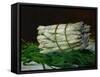 A Bunch of Asparagus, 1880, Formerly in the Collection of Painter Max Liebermann-Edouard Manet-Framed Stretched Canvas