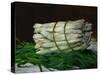 A Bunch of Asparagus, 1880, Formerly in the Collection of Painter Max Liebermann-Edouard Manet-Stretched Canvas