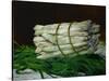 A Bunch of Asparagus, 1880, Formerly in the Collection of Painter Max Liebermann-Edouard Manet-Stretched Canvas